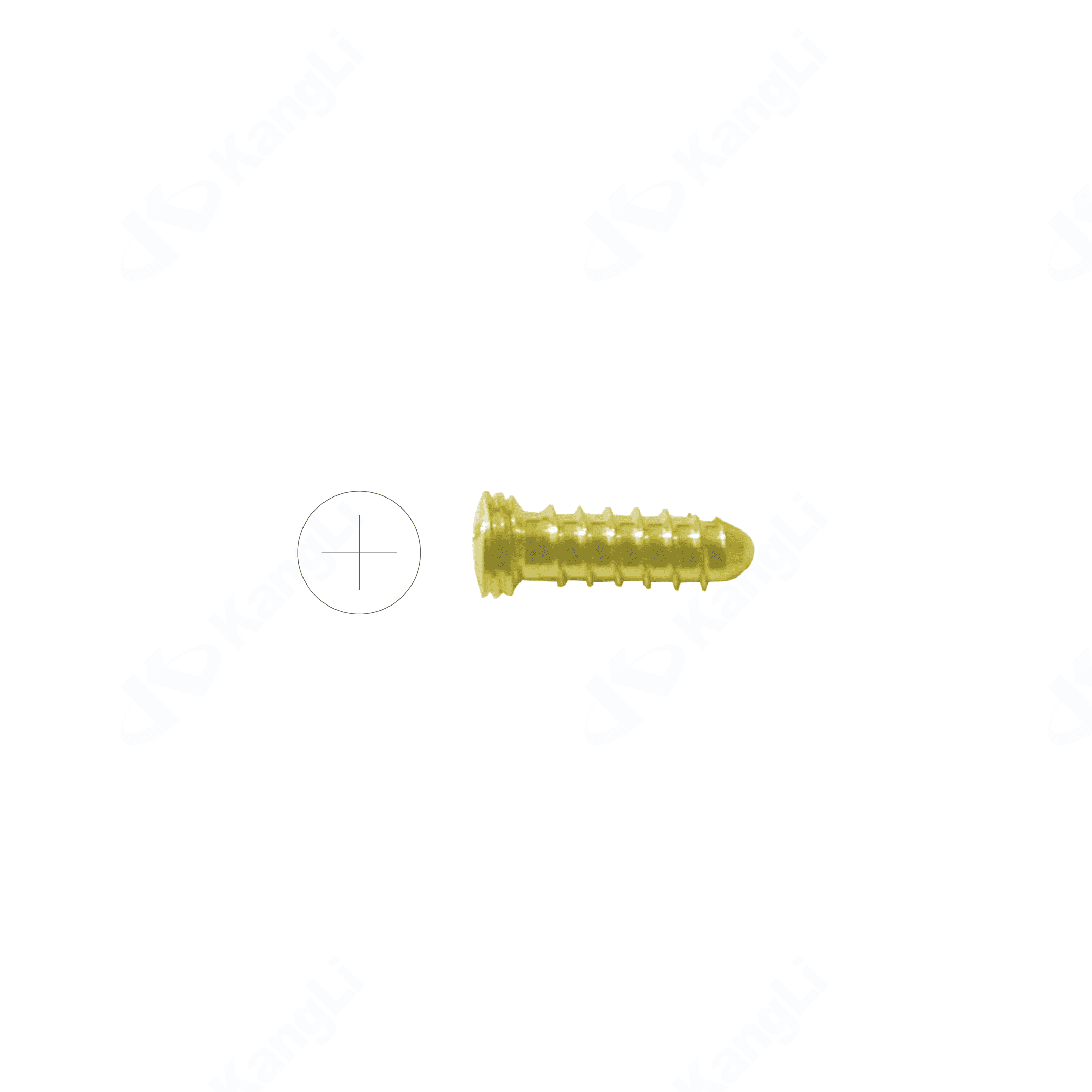 Sterile Crossed Screw (Anodized) (Sterile) • Kangli Orthopedics Sterile Crossed Screw (Anodized) (Sterile)