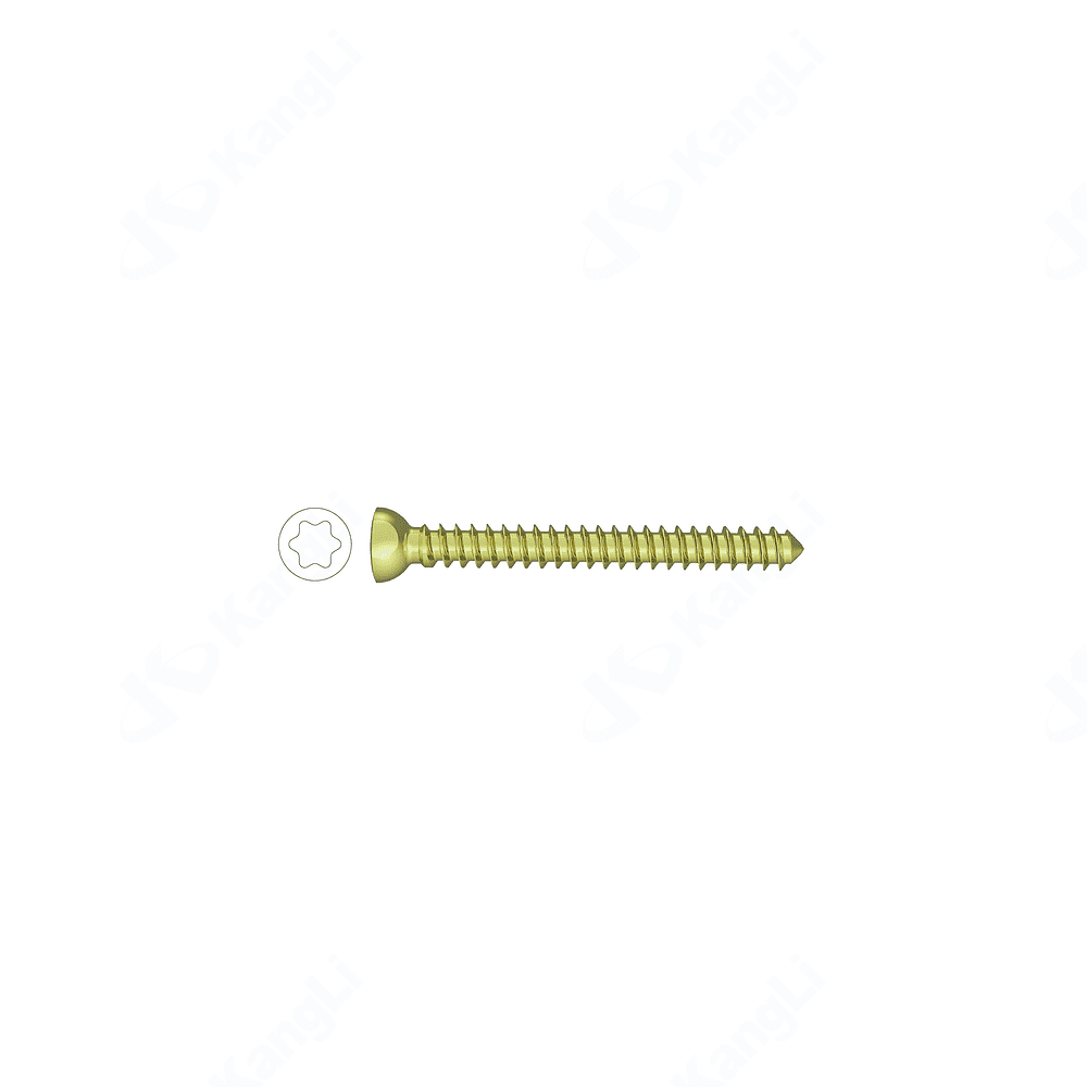 HA3.5 Metal Bone Fracture Screw (Anodized) • Kangli Orthopedics HA3.5 Metal Bone Fracture Screw (Anodized)
