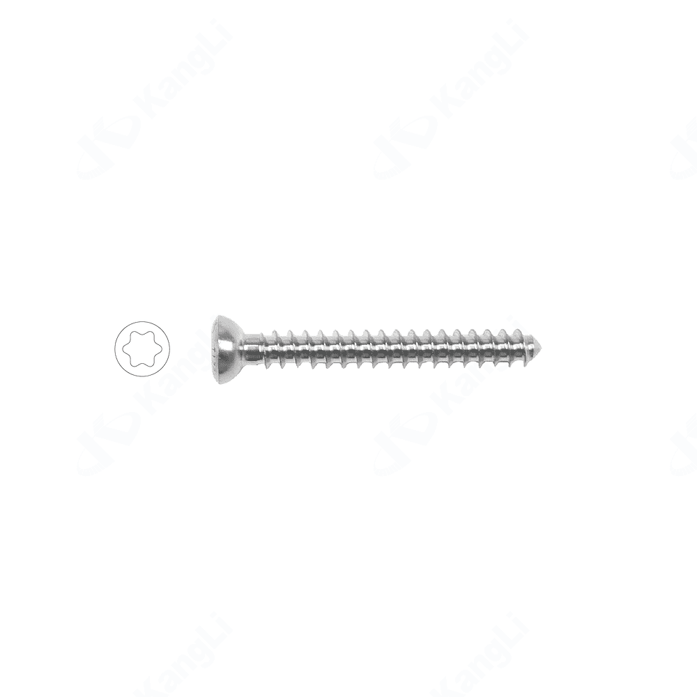 Metal Bone Fracture Screw (Torx Type) (HA4.5 Fully Threaded) • Kangli Orthopedics Metal Bone Fracture Screw (Torx Type) (HA4.5 Fully Threaded)