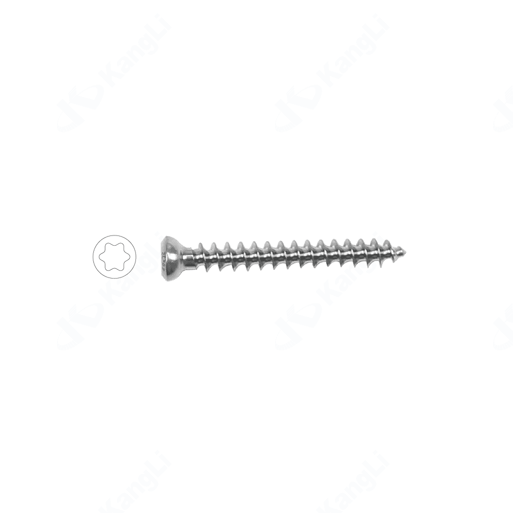 Metal Bone Fracture Screw (Torx Type) (HB4.0 Fully Threaded) • Kangli Orthopedics Metal Bone Fracture Screw (Torx Type) (HB4.0 Fully Threaded)