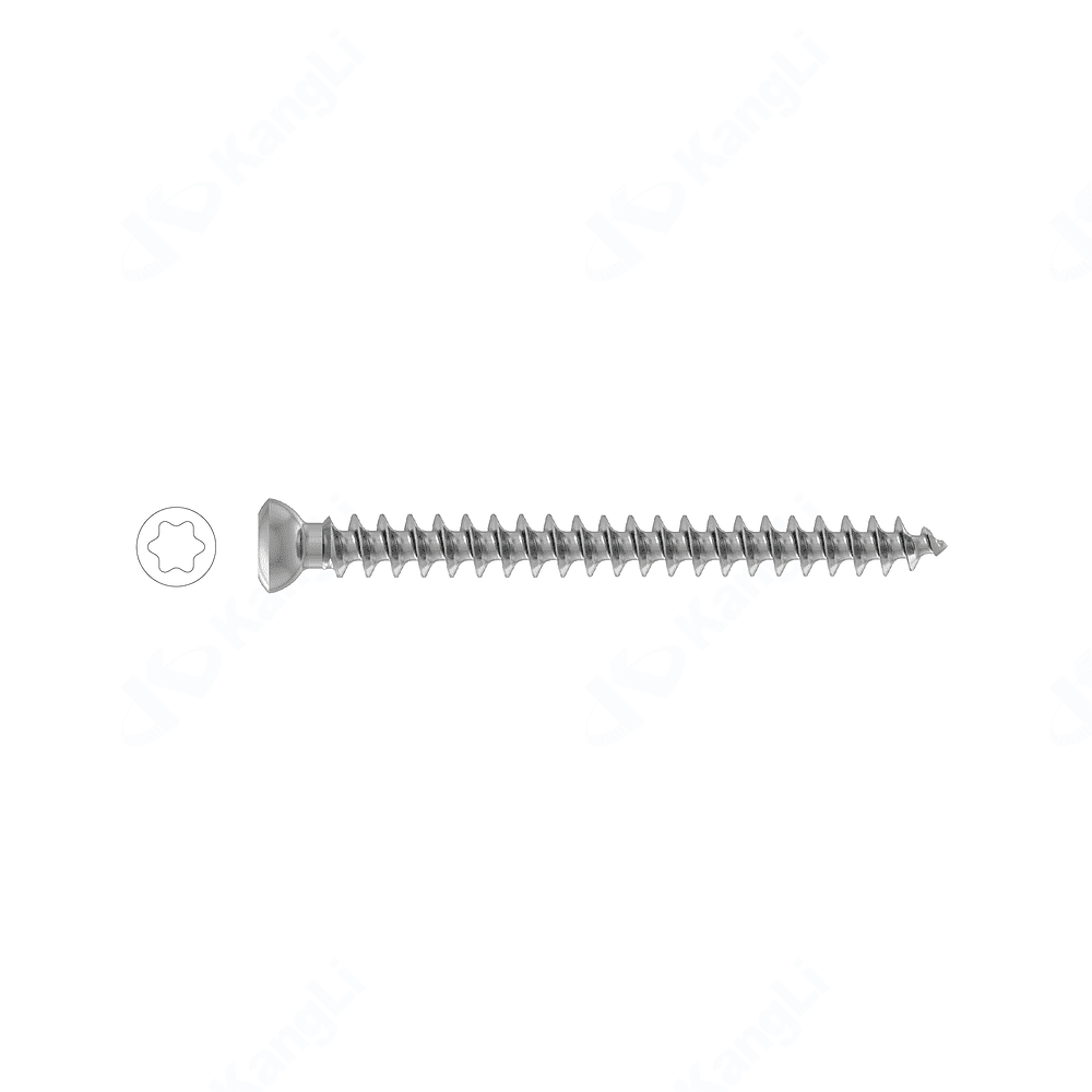 Metal Bone Fracture Screw (Torx Type) (HB6.5 Fully Threaded) • Kangli Orthopedics Metal Bone Fracture Screw (Torx Type) (HB6.5 Fully Threaded)