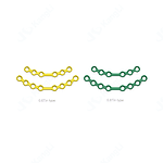 MCF Arc-Shaped Plate 0.6mm • Kangli Orthopedics MCF Arc-Shaped Plate 0.6mm